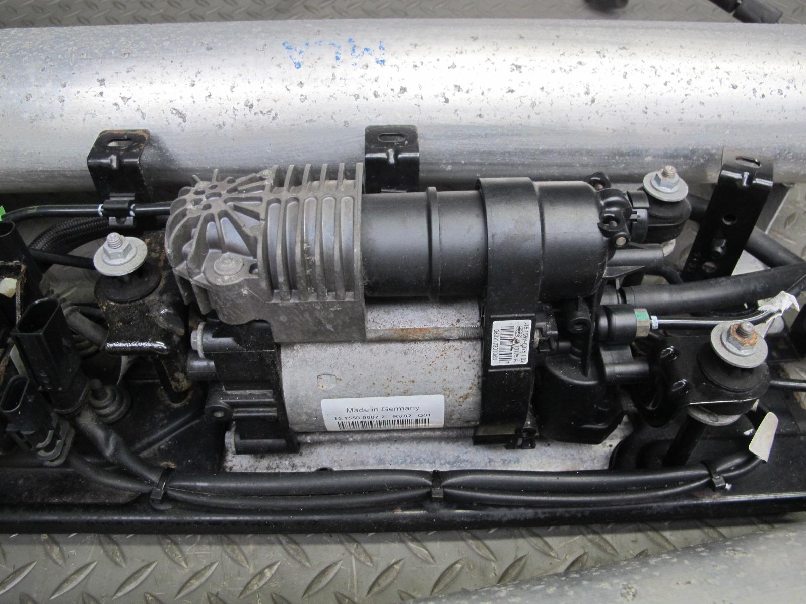 2017-2020 MASERATI LEVANTE M161 AIR SUSPENSION COMPRESSOR PUMP W RESERVOIRS