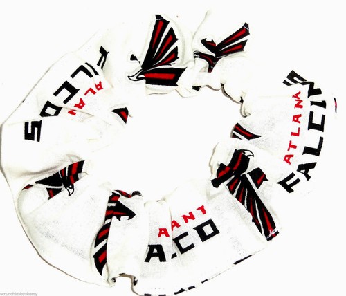 NFL Football Team Fabric Hair Scrunchie or 2 Mini Scrunchies Pick Your Team - Picture 3 of 155