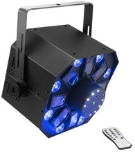 EFFETTO LUCE LED 4-in-1 LASER wash strobo discoteca derby luci dj per feste fluo