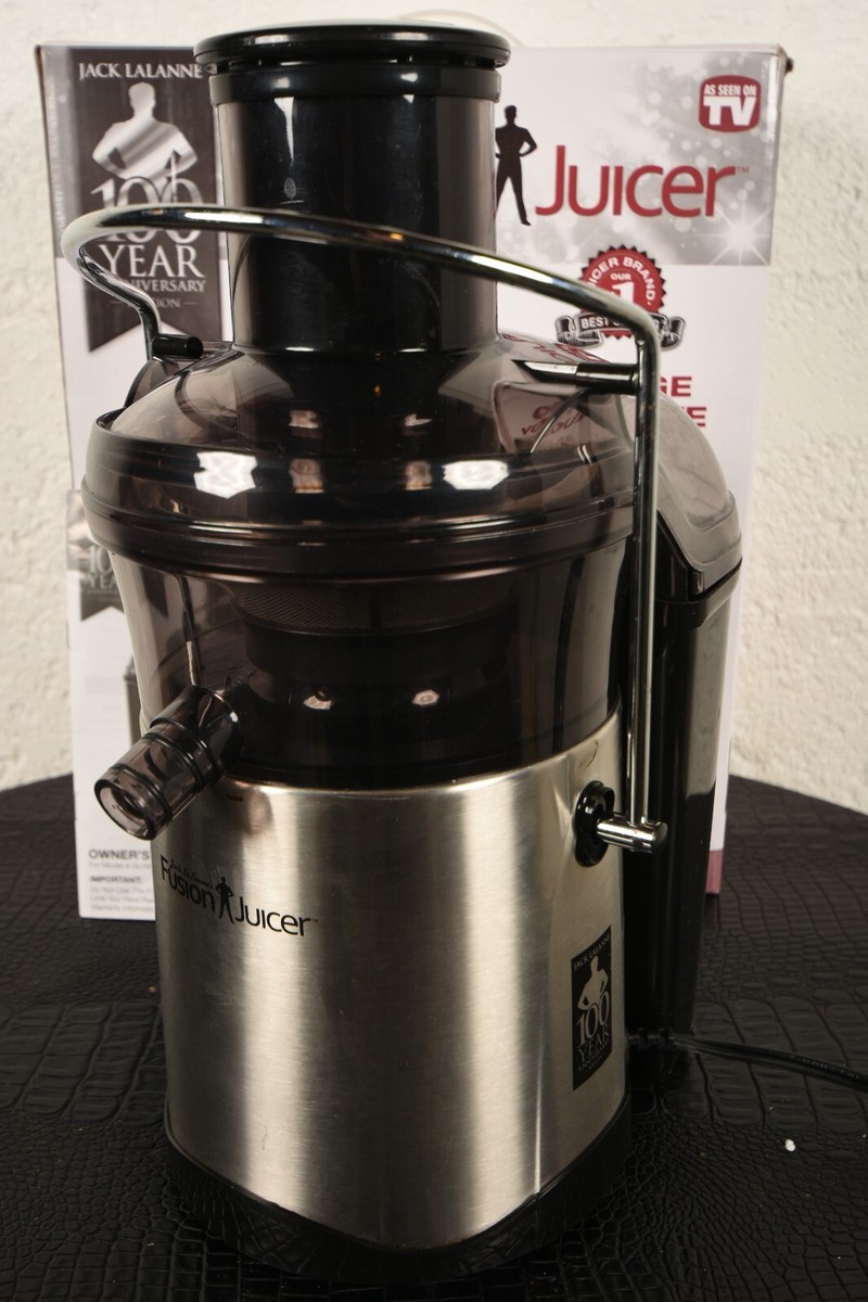 Stainless Steel Extractor De Jugos Jack Lalanne's Power