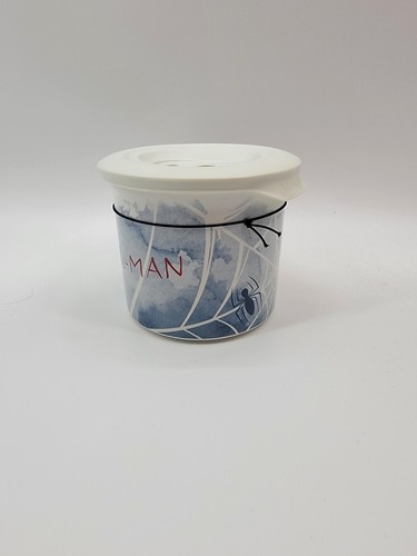 CorningWare Disney Spiderman 20 oz Ceramic Meal Mug w/ vented Lid New**** - Picture 6 of 10