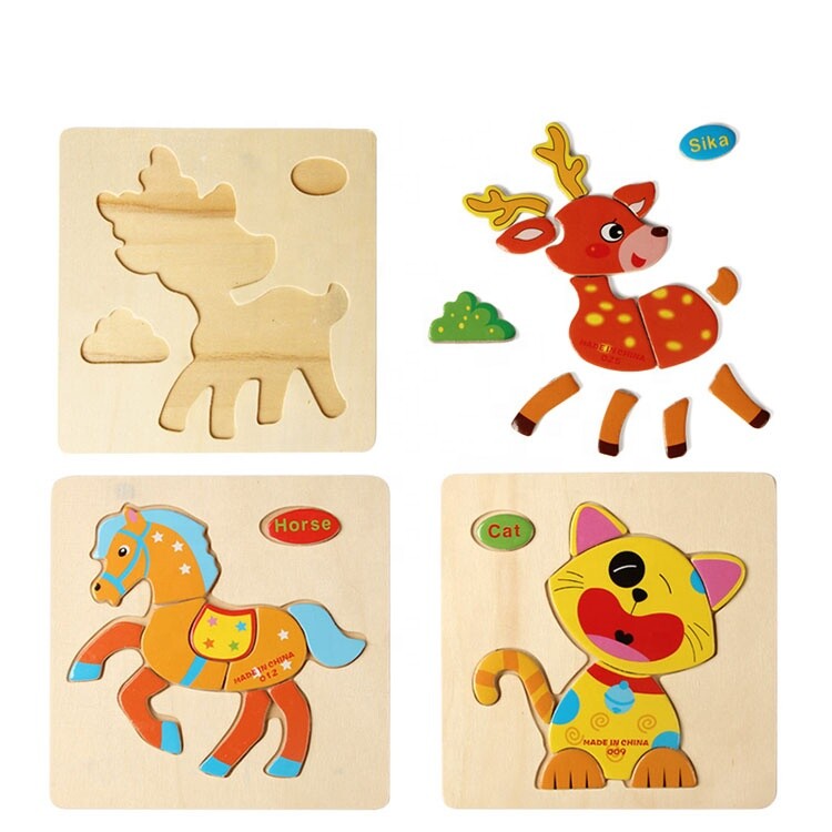 wooden-puzzle-baby-kids-toddler-learning-jigsaw-animal-toy-gift-brain