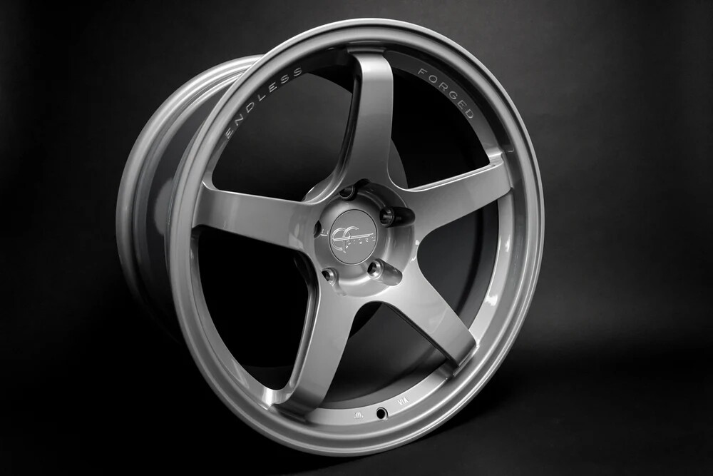 18x10.5 +35 Endless Forged F01 5x120 Satin Silver Wheels (Set of 4) | eBay