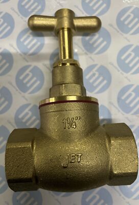 Jet Stop #JET Range JET 10 stop cock (bsp) 40mm 1 1/4” Brass X (1) | eBay UK