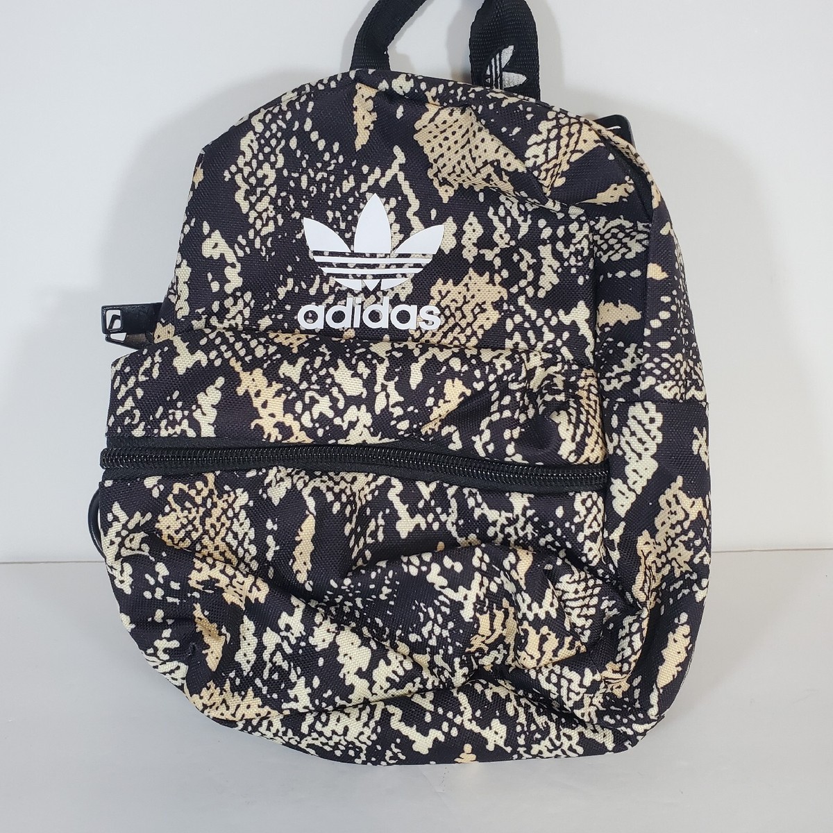 Adidas Originals Trefoil Mini Travel Backpack Python Black-Sand Strata