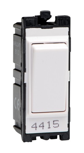 Varilight Blanco PowerGrid Interruptor Módulos Atenuadores Cocina Caldera Ventilador Retractivo - Imagen 3 de 45