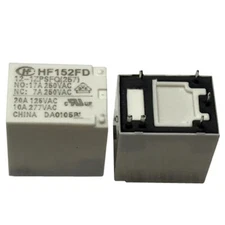 2Pcs HONGFA HF152FD-12-1ZPSFQ 12VDC Power Relay 17A 250VAC 6Pins