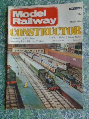 Modelleisenbahn Konstrukteur Magazin 1974 März SR M7 Class -2 Lackierungen 0017G