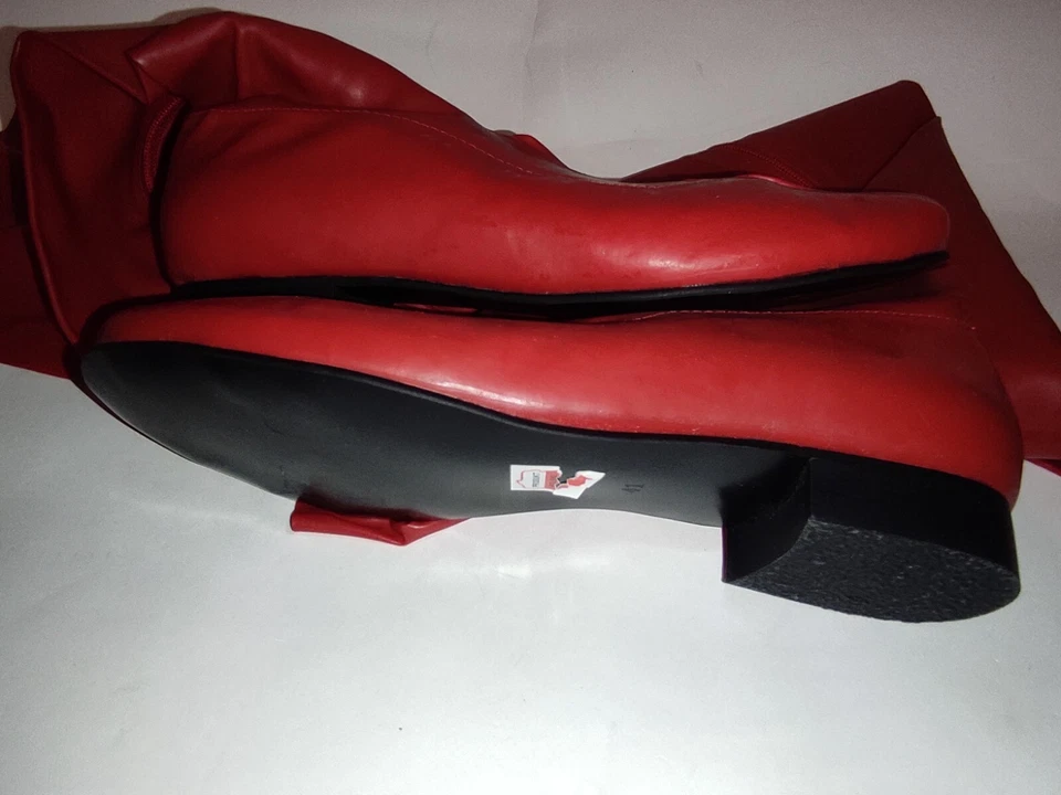 Latex Caoutchouc Overkne Bottes Plusieurs Couleurs Taille 40 - 47 Rv , Neuf, - Photo 3/4