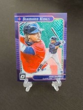 2021 Optic Jose Ramirez Diamond Kings Card Green Dragon Cleveland 71/88