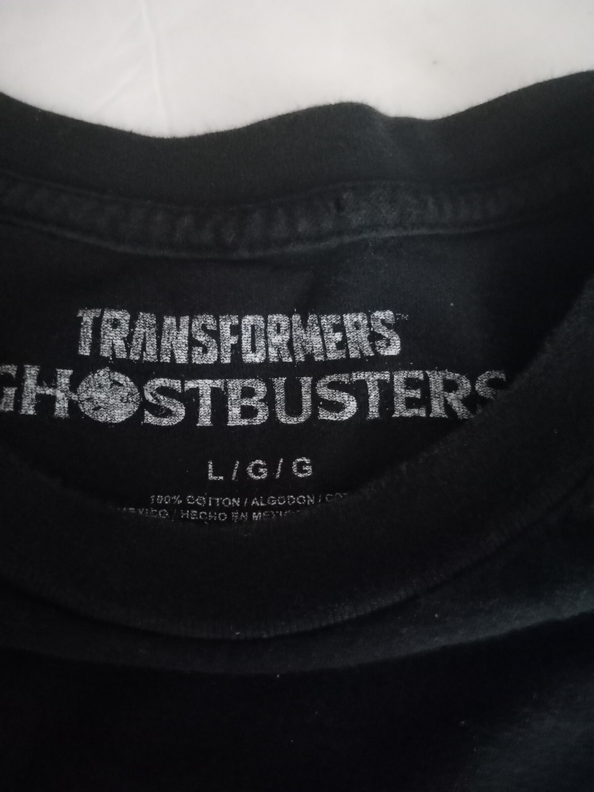 Transformers and Ghostbusters Shirt Large - image 3