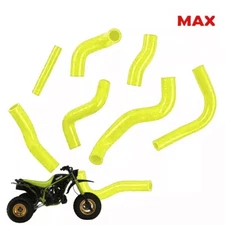 For Yamaha TRI-Z 250 YTZ250 3 WHEELER SILICONE RADIATOR COOLANT HOSE KIT Yellow