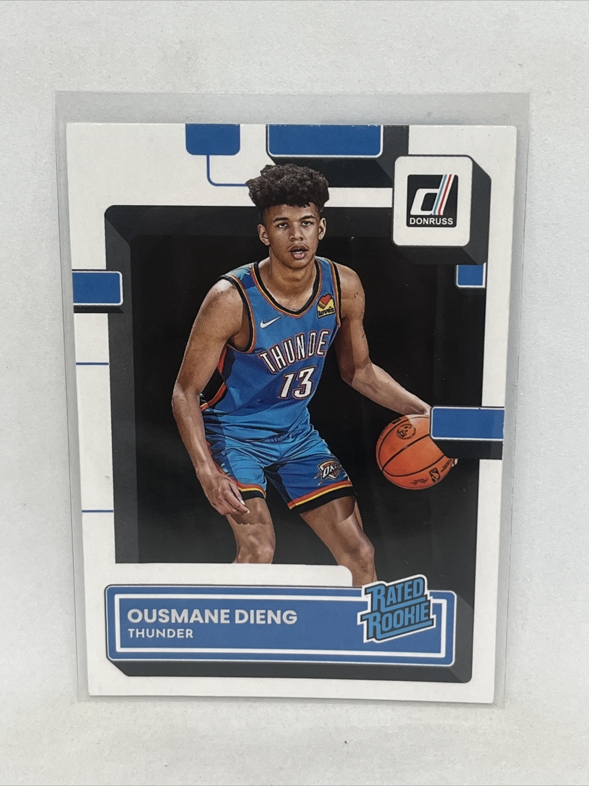 Oklahoma City Thunder - Ousmane Dieng - 22/23 Donruss - Rated Rookie - #211