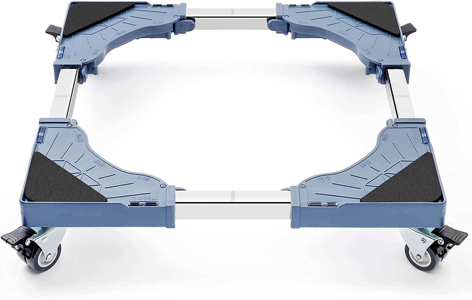 WBD WEIBIDA Adjustable Furniture Dolly with 4 Dual-Locking Wheels, Universal Was