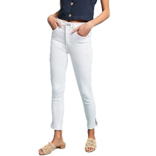 NWT McGUIRE BELLA RIDERS IN THE SKY HIGH-RISE SKINNY SLIT ANKLE JEANS 29 - Picture 5 of 11