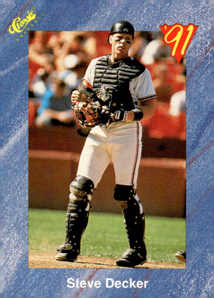 1991 Classic I #T7 Steve Decker