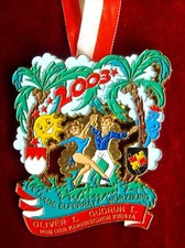 Orden mit Band - Würzburg - Karneval - Prinzenorden - Elferrat - 2003