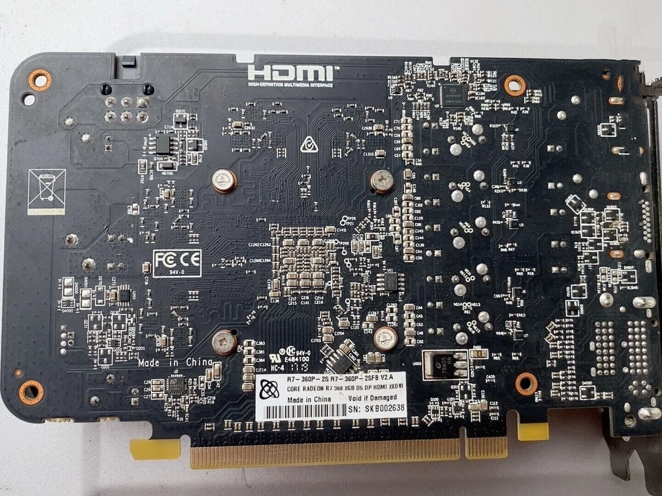 XFX AMD Radeon R7 360 2GB GDDR5 PCI-E Graphics Video Card DP DVI HDMI - Image 2 of 4
