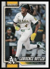 2026 Topps Series 1 Celebration Lawrence Butler #324 Athletics