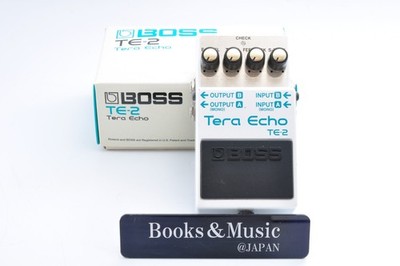 Boss TE-2 Tera Echo Reverb 2013 w/Box Working Z7C3124