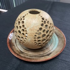 Handmade Ceramic Latern Or Candle Holder