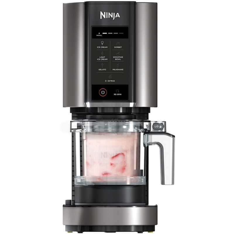 Sorbetière Ninja CREAMi NC300EU avec 3 pots pour glaces maison
