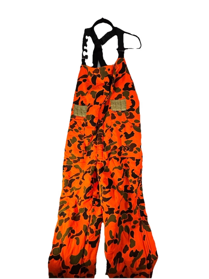 "De colección Woolrich Blaze Naranja Camuflaje Pato Caza Talla XL Entrepierna 34""" Foto 2 de 4