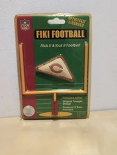 New 2006 CHICAGO BEARS FIKI FOOTBALL TABLETOP GAME Toy Genuine Leather