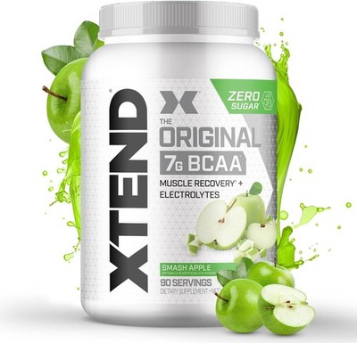 Scivation Xtend XTEND Original BCAA Powder 7g BCAA and 2.5g L-Glutamine, Sugar