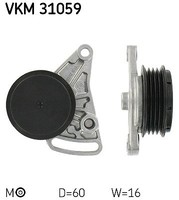 SKF Spannrolle, Keilrippenriemen Links, Unten U.A. FüR Audi, Skoda, VW