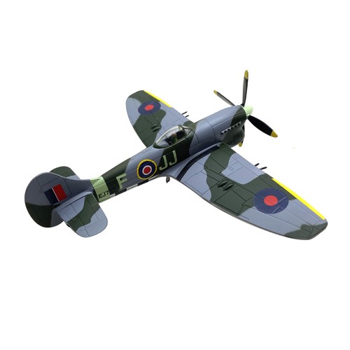 WWII Hawker Tempest Mk.V Royal Air Force Fighter Diecast Model 1:72 Scale Alloy - Foto 10 di 20