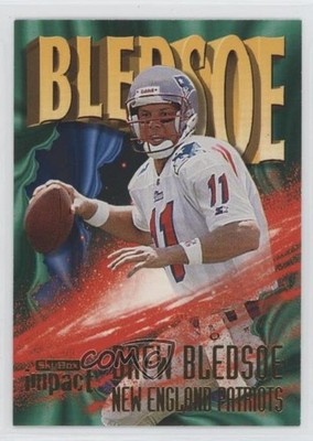 1997 Skybox Impact Drew Bledsoe #11 n1u