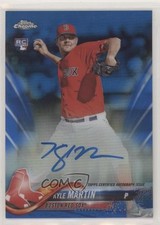 2018 Chrome Update Target Exclusive Rookie Blue Refractor Kyle Martin Auto 0f3y