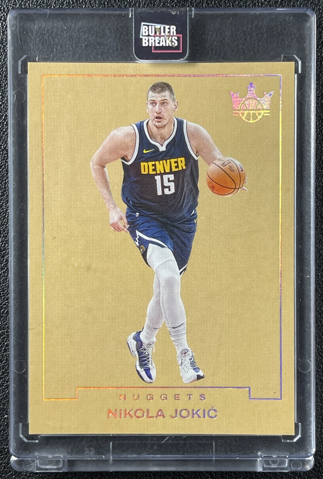 NIKOLA JOKIC 2024-25 PANINI COURT KINGS #6 BLANK SLATE NUGGETS SP