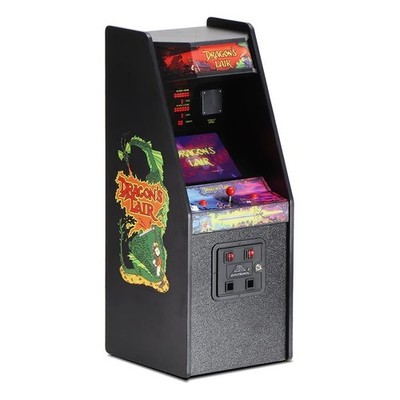 New Wave Toys Replicade Dragon's Lair 1/6 scale Arcade Machine complete!