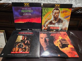 Laserdisc Lot Predator 1 and 2 Speed Bladerunner and 8 more