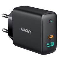 60W SchnellladegeräT USB-C USB PD LadegeräT Adapter Fast Power Charger 2 Ports