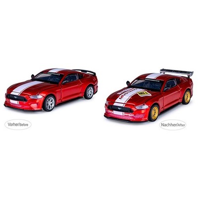 Jamara Ford Mustang GT Diecast 1:42 rot 2in1 Modellfahrzeug