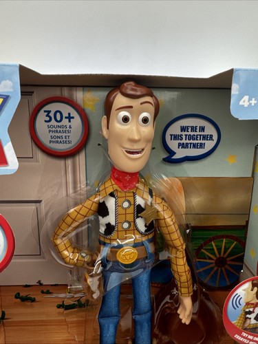 Disney Pixar Toy Story Roundup Fun Woody Action Figure - Picture 3 of 15