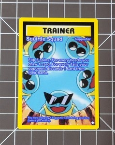 Squirtle Squad Pokemon Card | eBay