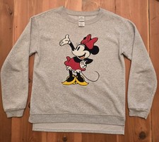 Disney Minnie Mouse Women's Medium Embroidered 3D Sweatshirt