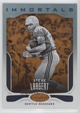 2017 Certified Immortals Mirror Orange /299 Steve Largent #117 HOF 9o3