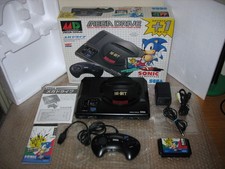 BOXED SEGA MEGADRIVE 1 CONSOLE SONIC BUNDLE JAP IMPORT!