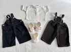 CPK BOY Lot ~ 6 pcs Vintage Doll Clothes Outfits & Shoes Cabbage Patch Kids