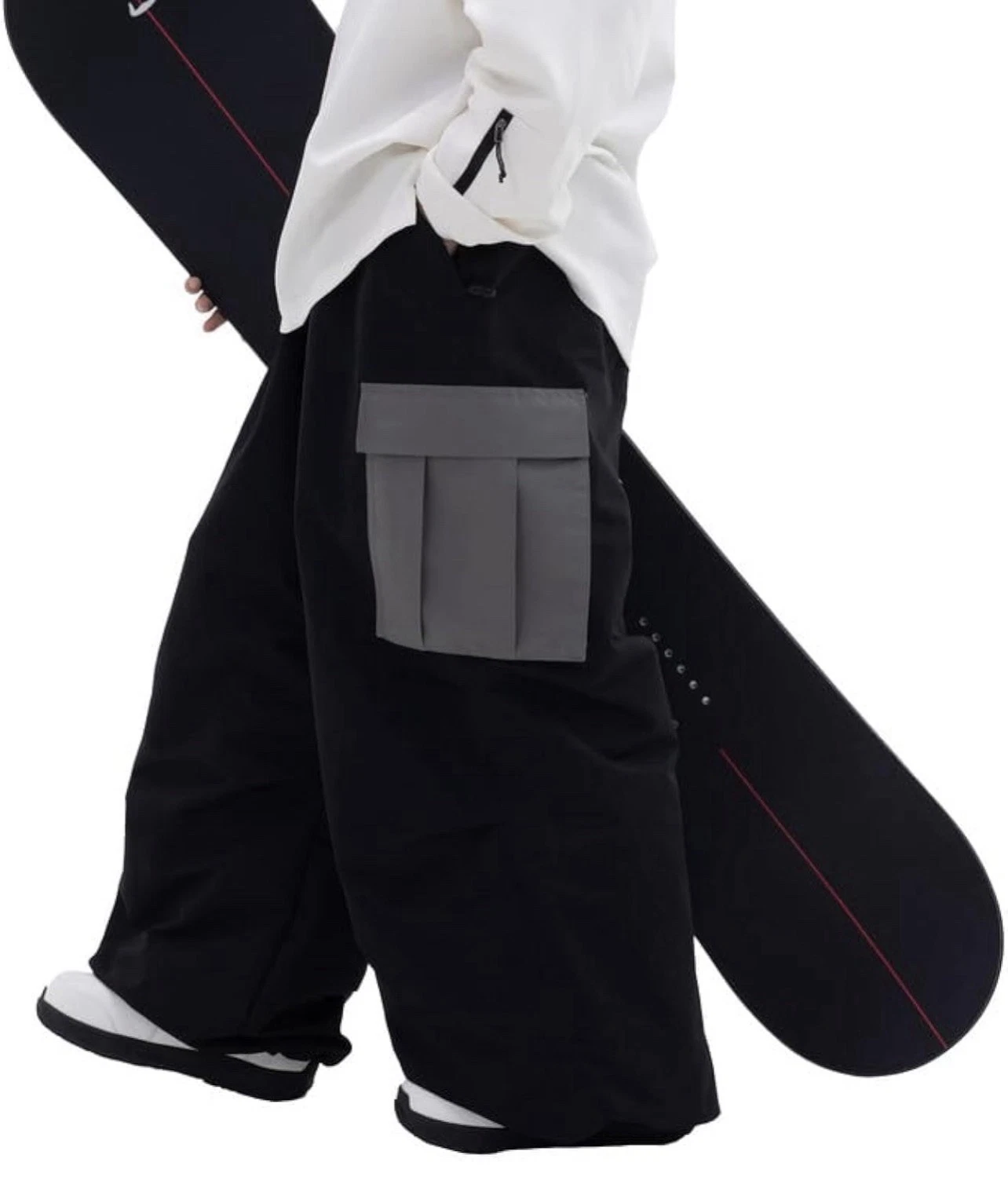 Snowverb Mountain Chill Freestyle Baggy Snow Pants Snowboard Large NEW