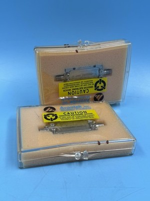 Lot Of 2 Avantek 8517SN01 ACT20-101 Microwave Amplifier RF In, RF Out