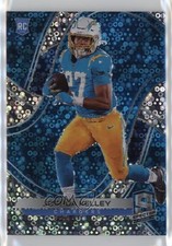 2020 Panini Spectra Rookies Neon Blue Prizm 35/60 Joshua Kelley #175 y0i