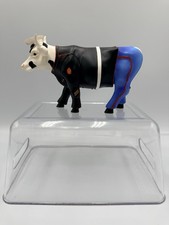 Statuina in resina sfilata mucca "I pochi, gli orgogliosi, i morigini" #7295 vintage 2004