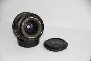 Camera Tested Minolta MD 28mm f/3.5  Wide Angle Manual Prime Lens.