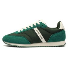 Jack & Jones Burton Mens Trainers Casual Retro Fashion Sneakers Green